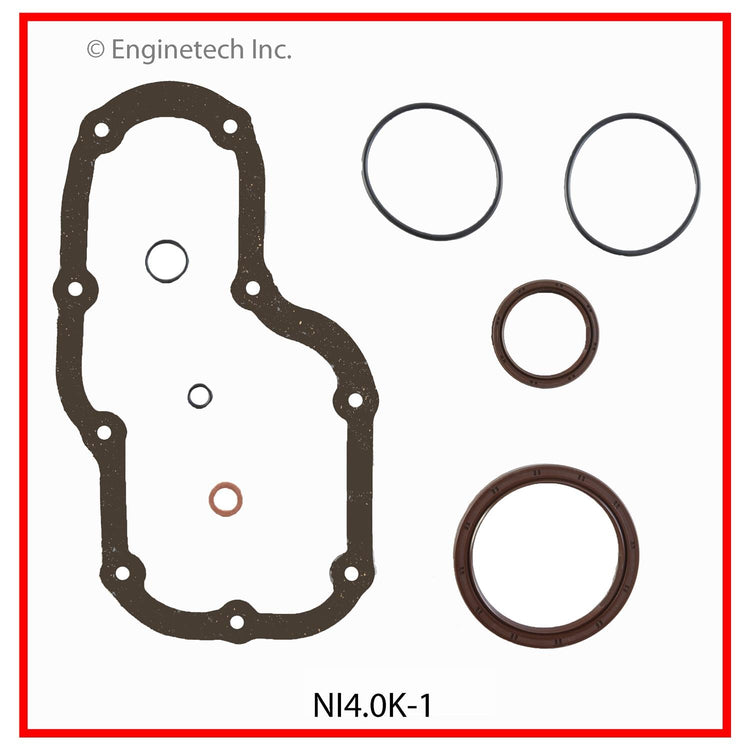 Enginetech NI4.0K-1 Engine Full Gasket Set for Nissan Cars and Trucks