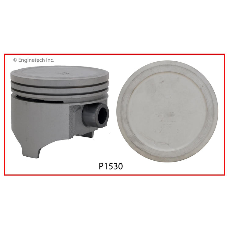 Enginetech P1530(1)040 Engine Single Piston Without Rings for Dodge and Chrysler Models