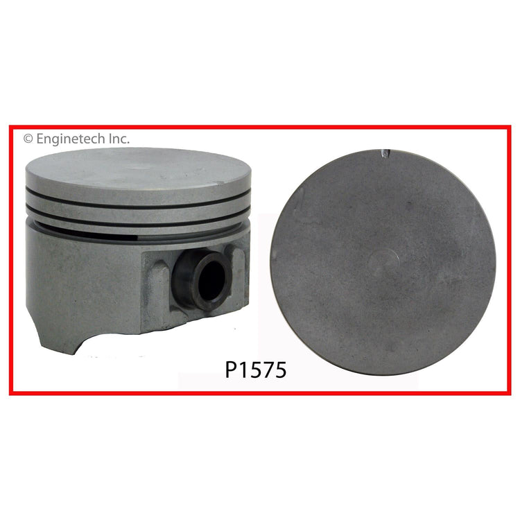 Enginetech P1575(1)STD Single Piston Without Rings for Mazda B3000 & Ford Aerostar