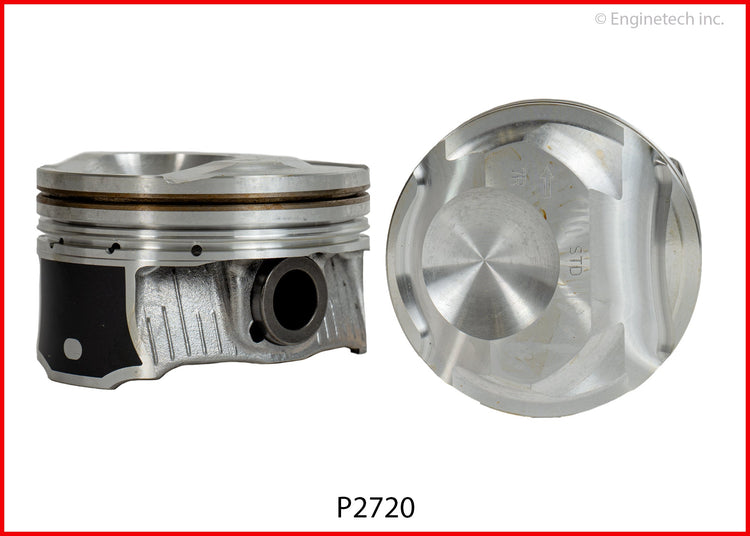 Enginetech P2720(6)STD Engine Piston Set Without Rings for Ford and Lincoln Vehicles