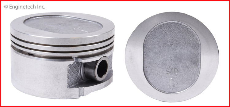 Enginetech P3003(6).50 Engine Piston Set Without Rings for Chrysler Models