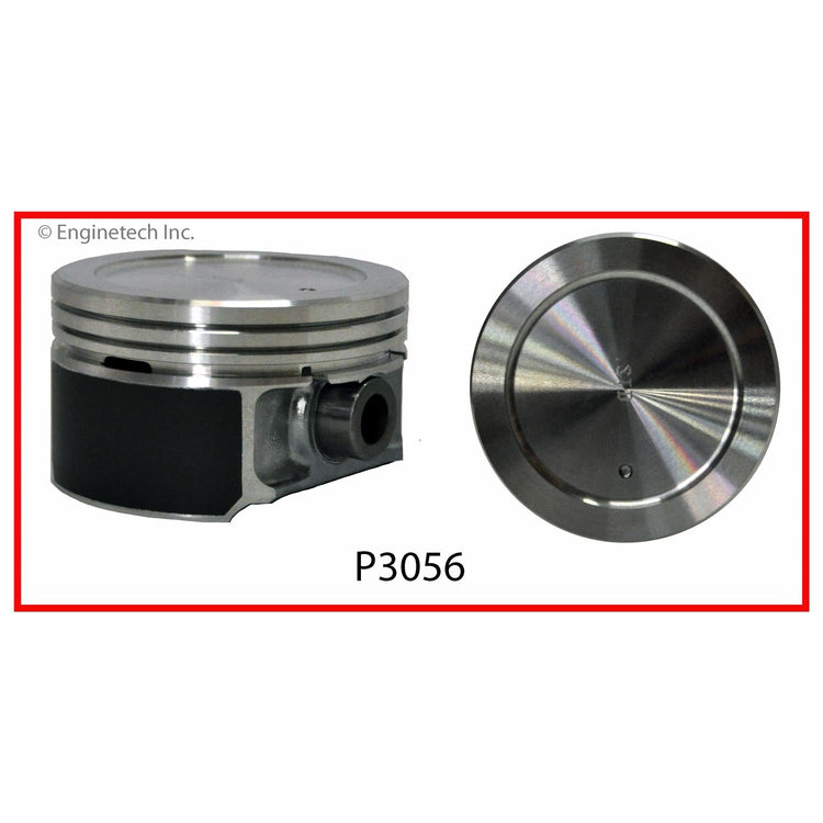 Enginetech P3056(1).50 Engine Single Piston Without Rings for Isuzu and Chevrolet Vehicles