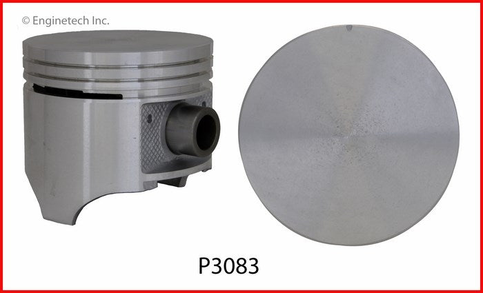 Enginetech P3083(8)060 Engine Piston Set Without Rings for 1959-1960 Chrysler and Dodge Models