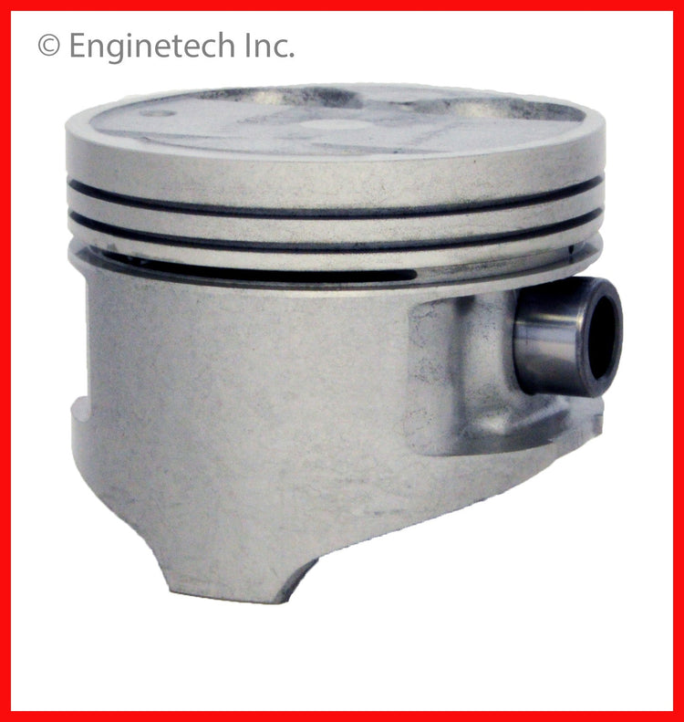 Enginetech P4649(4)STD Engine Piston Set Without Rings for Toyota Corolla and MR2