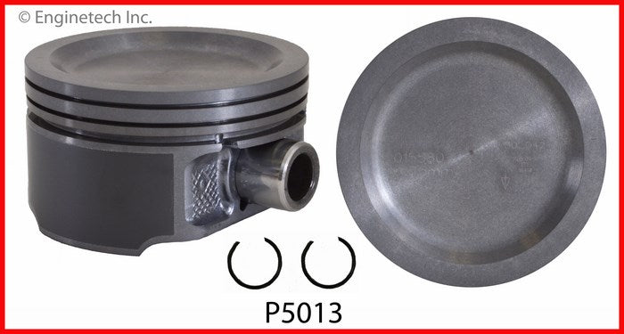 Enginetech P5013(8).75 Engine Piston Set Without Rings for 2004-2005 Ford and Lincoln Models