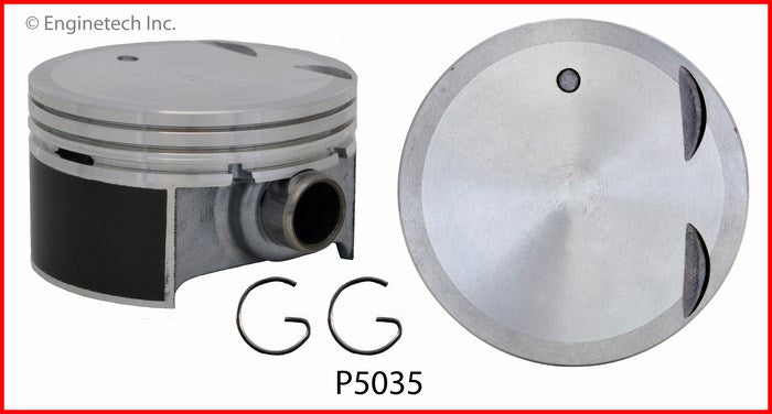 Enginetech P5035(4).50 Engine Piston Set – Without Rings for Saturn SC2, SL2, SW2 (1999-2002)