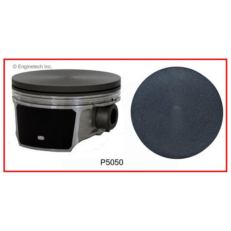 Enginetech P5050(4)STD Engine Piston Set Without Rings for Ford and Mercury Models