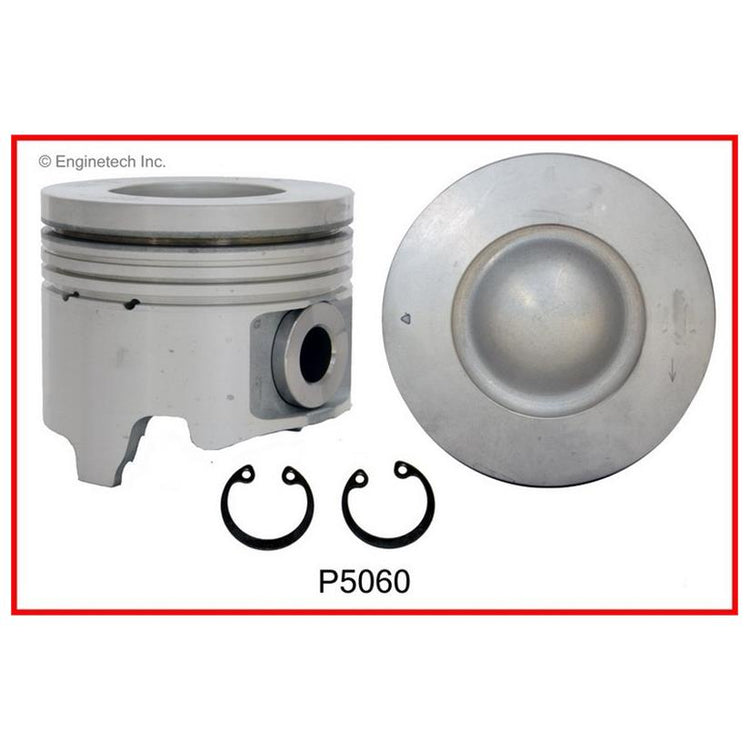 Enginetech P5060(8).50 Engine Piston Set Without Rings for Chevy Silverado & GMC Sierra 2004-2005