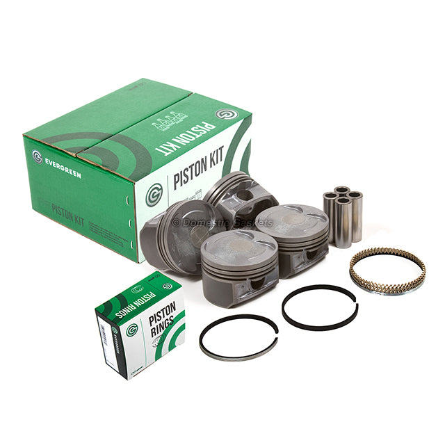 Pistons Bearings Rings Fit 98-04 Ford Escort Focus Mercury Mazda 2.0L DOHC