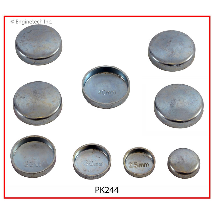 Enginetech PK244 Engine Expansion Plug Kit for Buick Century and Skylark (Iron)