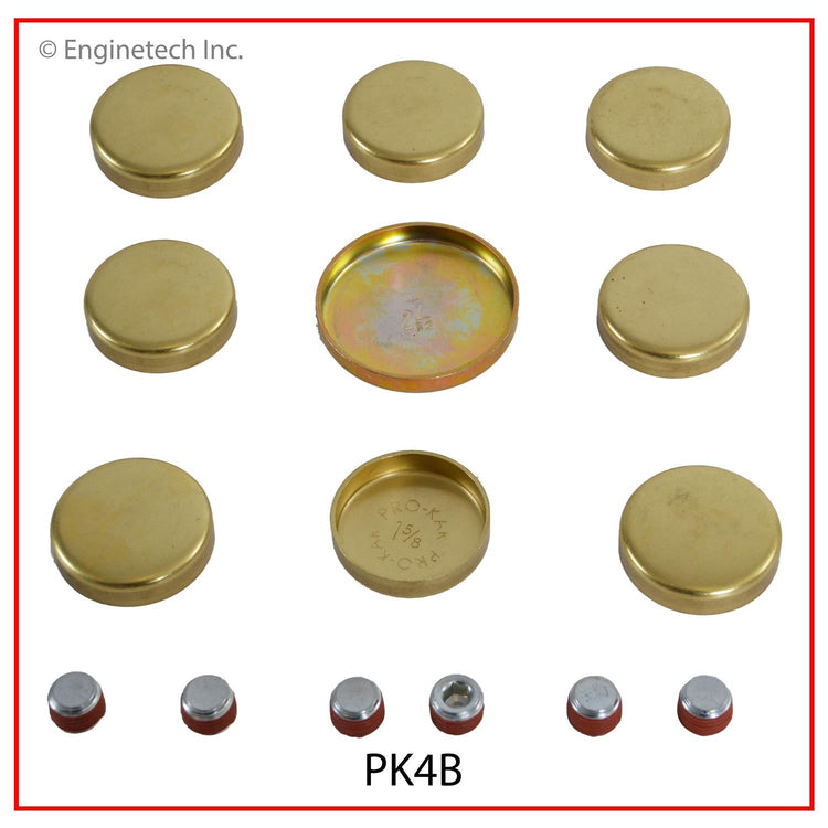 Enginetech Brass Engine Expansion Plug Kit - Part Number PK4B