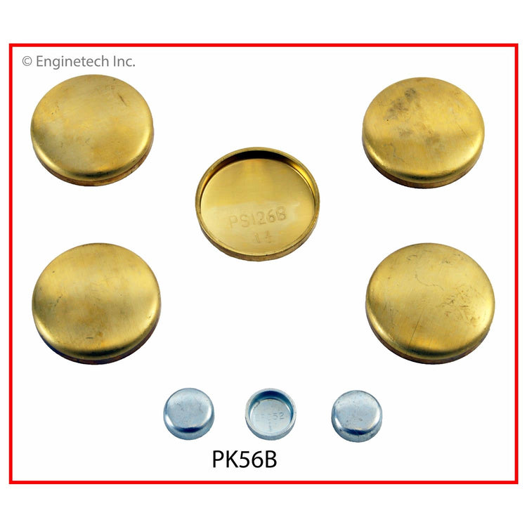 Enginetech PK56B Brass Engine Expansion Plug Kit for Dodge and Plymouth Vehicles