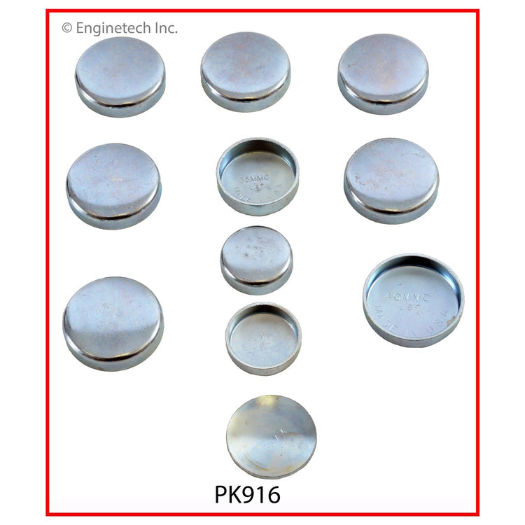 Enginetech PK916 Engine Expansion Plug Kit for Toyota Celica and Cressida