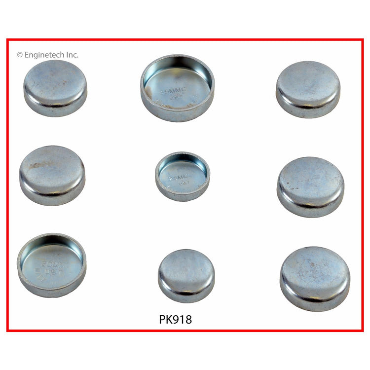 Enginetech PK918 Engine Expansion Plug Kit for Toyota Paseo and Tercel