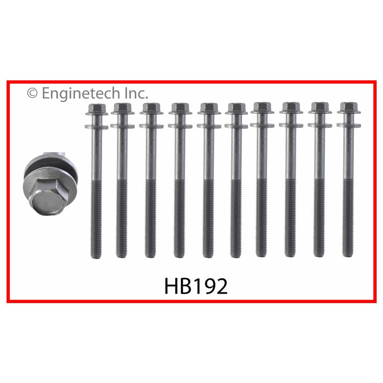Enginetech Engine Cylinder Head Gasket Set for Suzuki Cars and Trucks with Head Bolts – Part S1.9HS-AWB