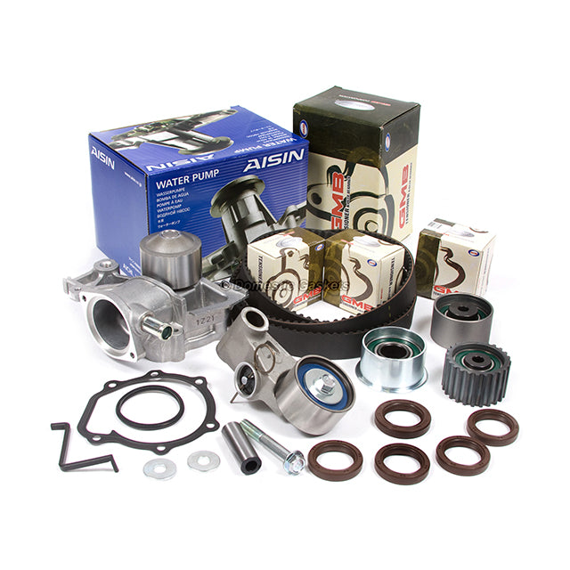 MLS Head Gasket Set Timing Belt Kit AISIN Water Pump Fit 99-03 Subaru EJ251
