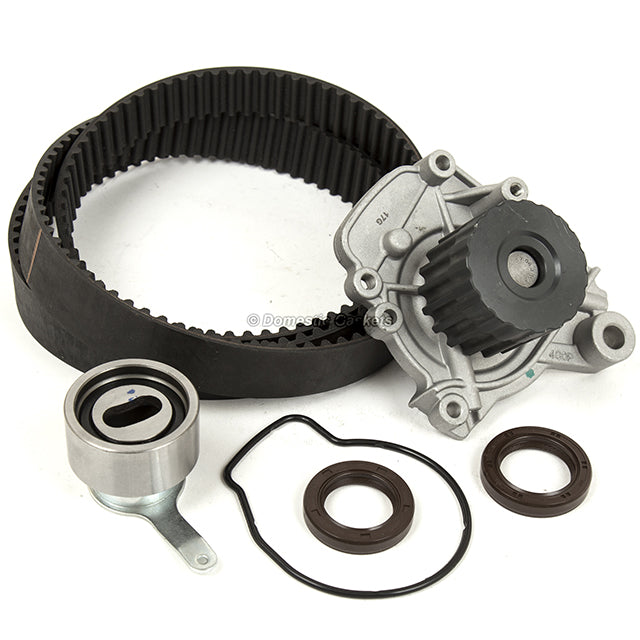 Head Gasket Set MLS Timing Belt Kit Water Pump Fit 96-00 Honda 1.6 D16Y5 Y7 Y8