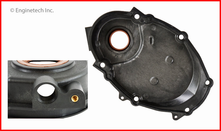 Enginetech TC262 Engine Timing Cover for Select Isuzu, Chevrolet, and GMC Models