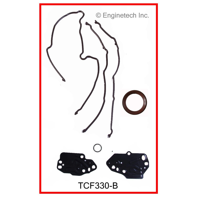 Enginetech TCF330-B Engine Timing Cover Gasket Set for Ford Cars and Trucks