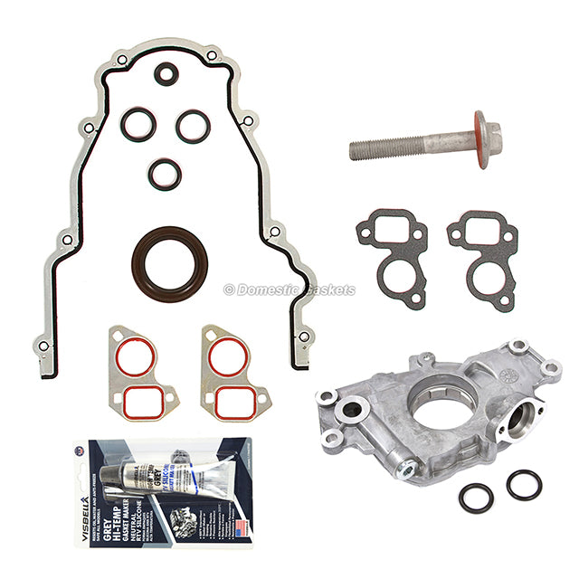 Oil Pump Gaskets RTV Balancer Bolt LS1 LS2 5.3L 6.0L LS Camaro Corvette M295