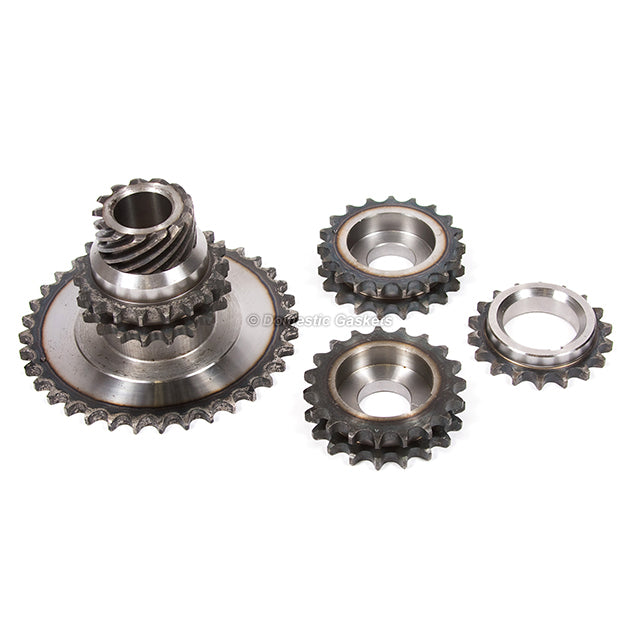 Fit 91-98 Nissan 240SX 2.4L DOHC Timing Chain Oil Pump Water Pump Kit KA24DE