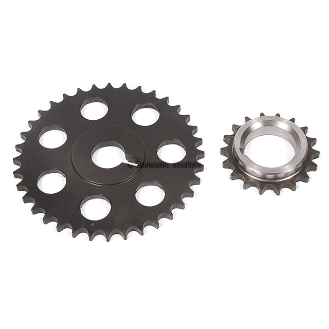 Fit 89-97 Nissan 240SX D21 Pickup 2.4L Timing Chain Kit+Oil&Water Pump KA24E