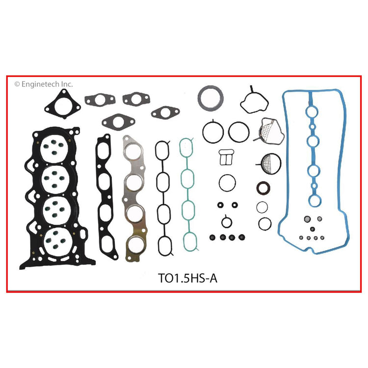 Enginetech Toyota Engine Cylinder Head Gasket Set - Part No. TO1.5HS-A
