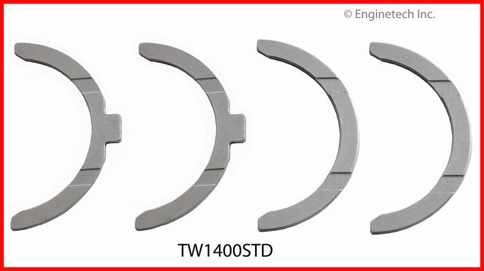 Enginetech TW1400STD Engine Crankshaft Thrust Washer for Chevrolet Nova and Geo Prizm