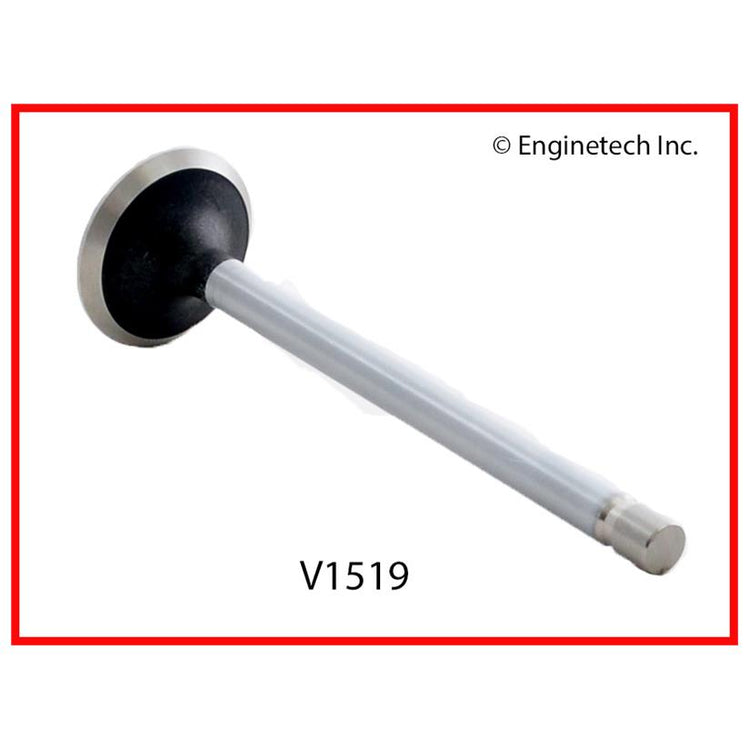 Enginetech V1519 Engine Exhaust Valve – Chrome Stem, 1.559 in Diameter, Standard Grade