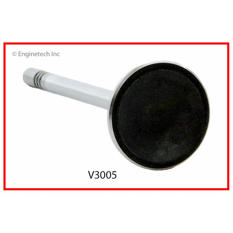 Enginetech V3005 Engine Exhaust Valve for Ford E-Series (2012-2013) - Chrome Stem, 1.417 in Valve Head Diameter