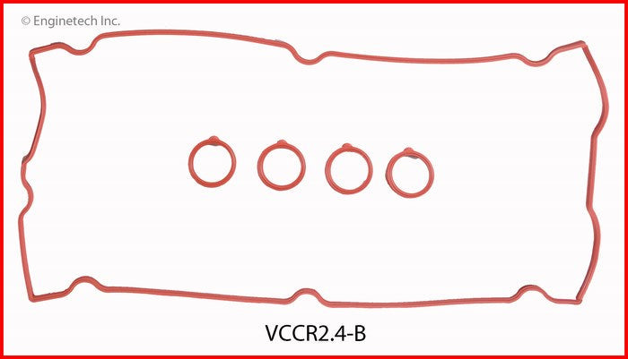 Enginetech VCCR2.4-B Engine Valve Cover Gasket for Dodge and Chrysler Vehicles