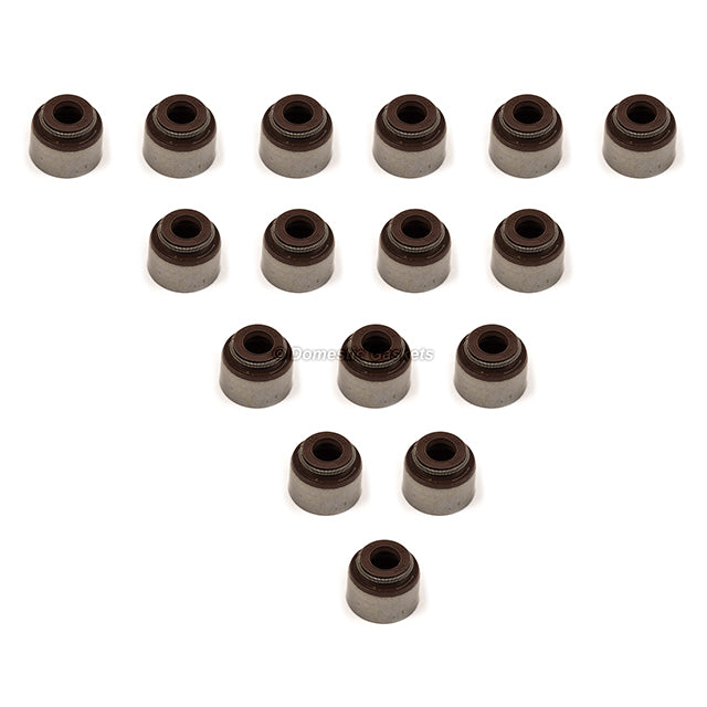 High Performance Intake Exhaust Valves w/ Seals Fit 92-05 Honda D16Z6 D17A1 A2