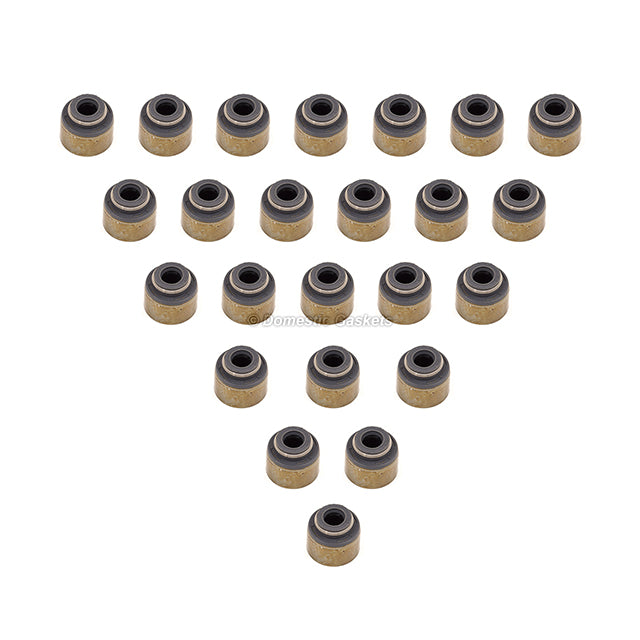Fits 91-99 Mitsubishi Dodge 3.0 01-06 Kia Hyundai 3.5 Intake Exhaust Valve Seals