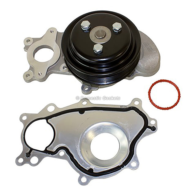 Timing Chain Kit Water Pump w/ 3 Bolt Flange Fit 13-14 Ford F150 DOHC 3.7