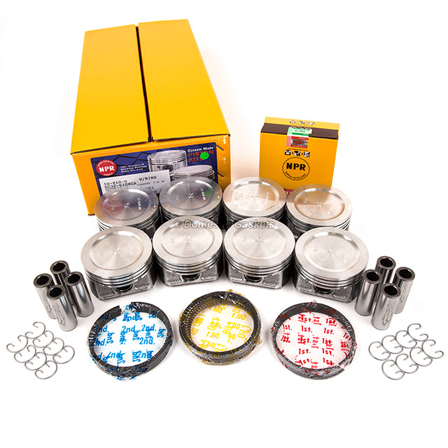 Pistons Non Power-Impoved Main Rod Bearings fits 1996 Mercury Grand Marquis 4.6L