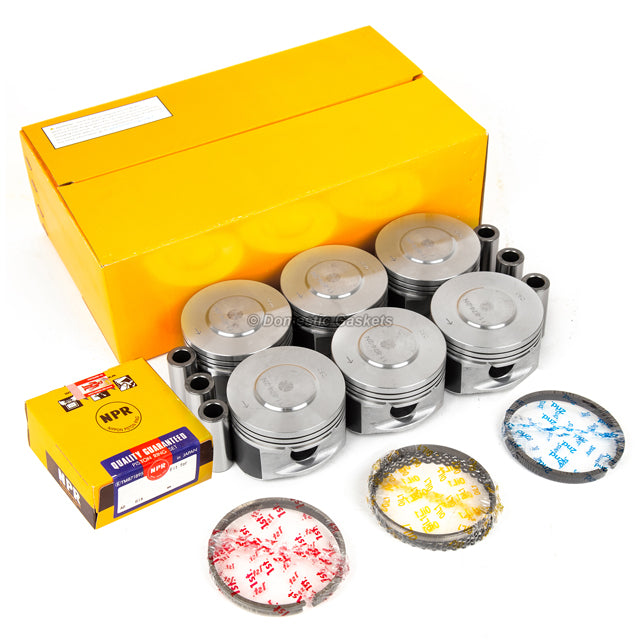 Pistons Main Rod Bearings fits 1999-2008 Mercury Sable Ford Mazda 3.0 V6 OHV 12V