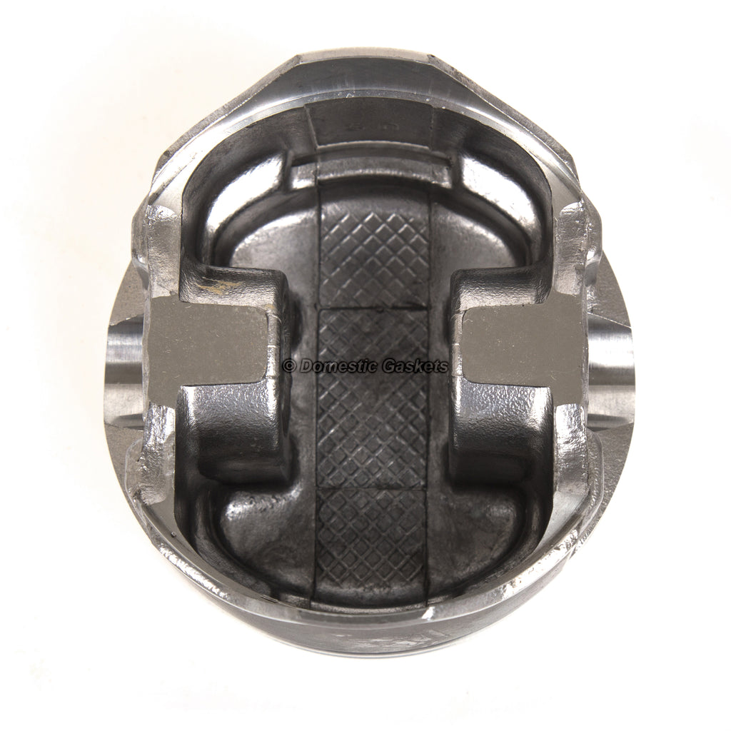 Pistons w/ Rings Deep Dish Fits 04-09 Cadillac Chevrolet GM 4.8 5.3L LS2 LS3