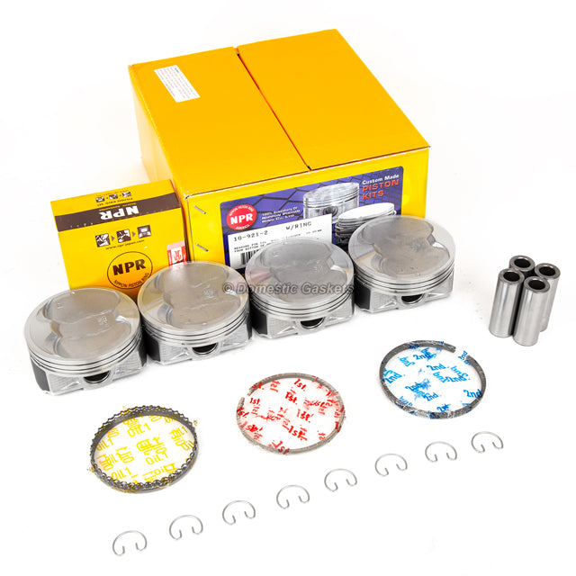 Pistons Main Rod Bearings fit 2006-2011 Subaru Forester Legacy Outback 2.5 EJ253