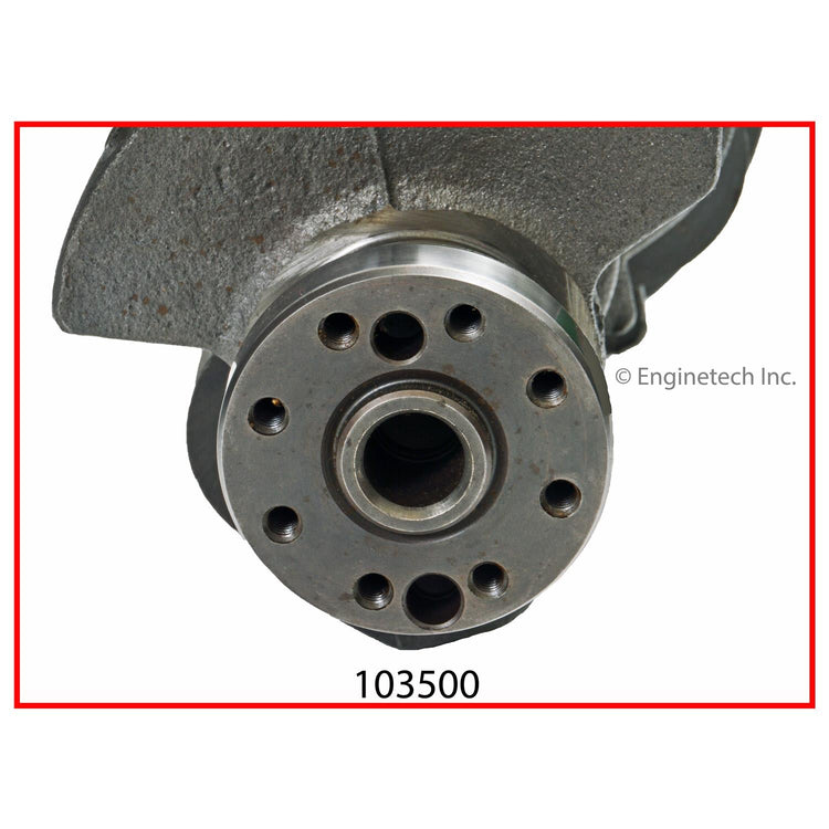 Enginetech Remanufactured Engine Crankshaft Kit with Main and Rod Bearings for Buick (Part #103500)