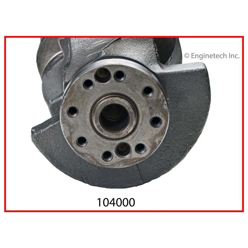 Enginetech Remanufactured Engine Crankshaft Kit with Main and Rod Bearings for 2004-2005 Buick and Chevrolet Models