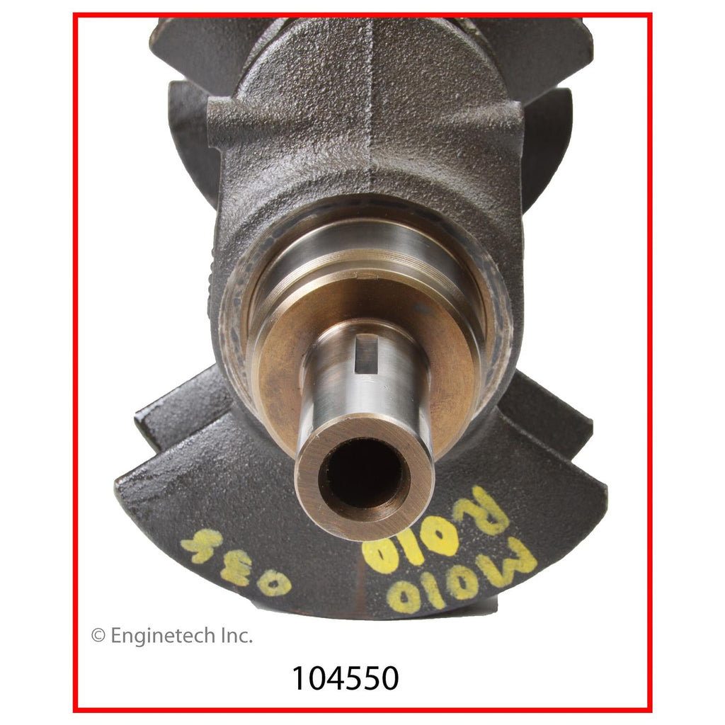 Enginetech Remanufactured Engine Crankshaft Kit with Main and Rod Bearings for Select 2004-2009 GM Vehicles