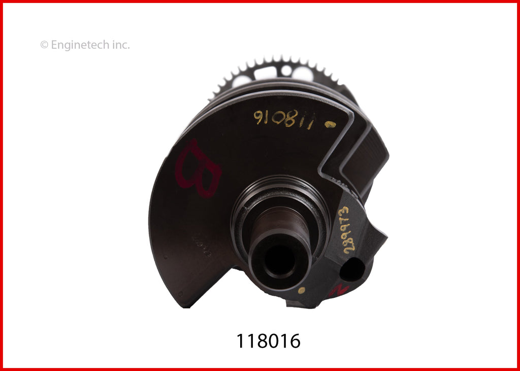 Enginetech Remanufactured Engine Crankshaft Kit with Main and Rod Bearings for 2014-2017 Chevrolet Silverado, GMC Sierra, and More