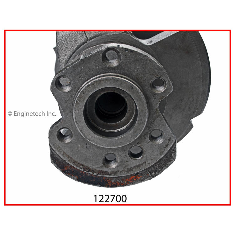 Enginetech Remanufactured Engine Crankshaft Kit with Main and Rod Bearings for Chevrolet Models