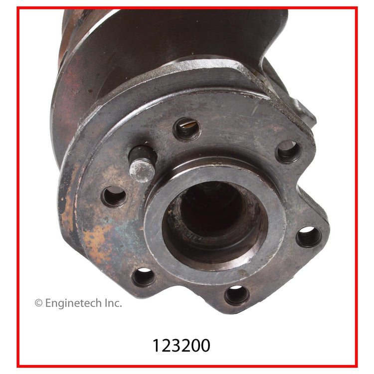 Enginetech Remanufactured Engine Crankshaft Kit with Main and Rod Bearings for Chevrolet Vehicles