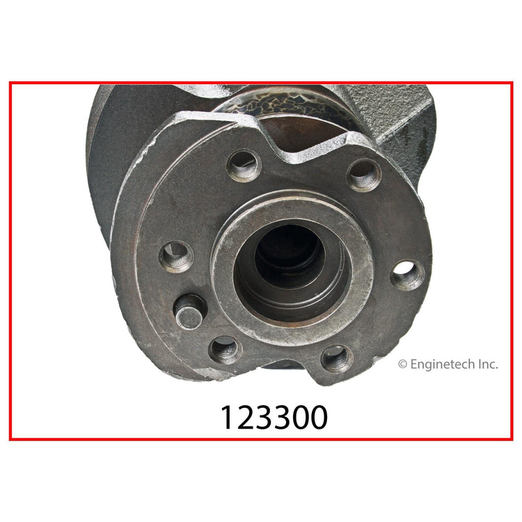Enginetech Remanufactured Engine Crankshaft Kit with Main and Rod Bearings - Part 123300