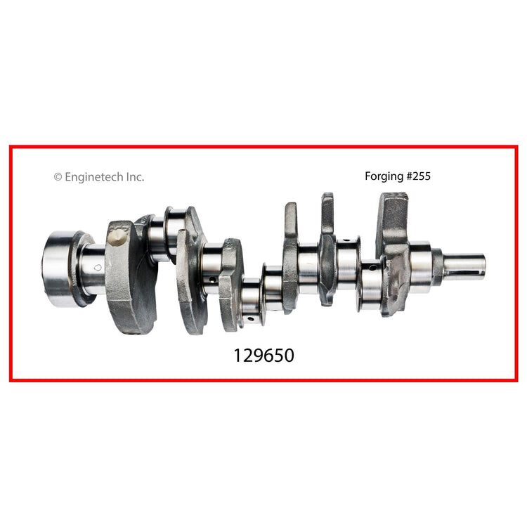 Enginetech Remanufactured Engine Crankshaft Kit with Main and Rod Bearings for 2004 Chevrolet and GMC Models