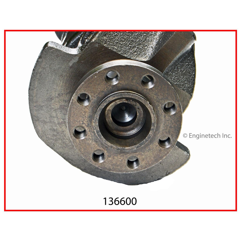 Enginetech Remanufactured Engine Crankshaft Kit with Main and Rod Bearings for Dodge Caravan and Dakota