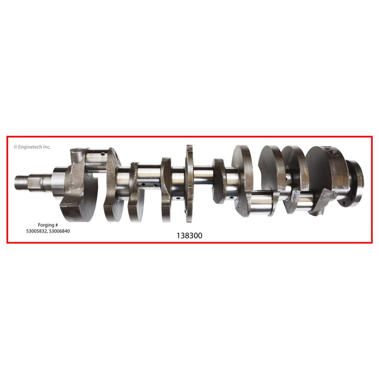 Enginetech Remanufactured Engine Crankshaft Kit with Main and Rod Bearings for Dodge Ram 2500 (1994-2003)