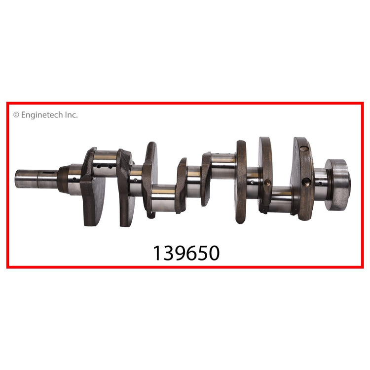 Enginetech Remanufactured Engine Crankshaft Kit with Main and Rod Bearings for Chrysler 300, Dodge Challenger, Durango, Jeep Grand Cherokee, Ram 1500-3500 (Part #139650)