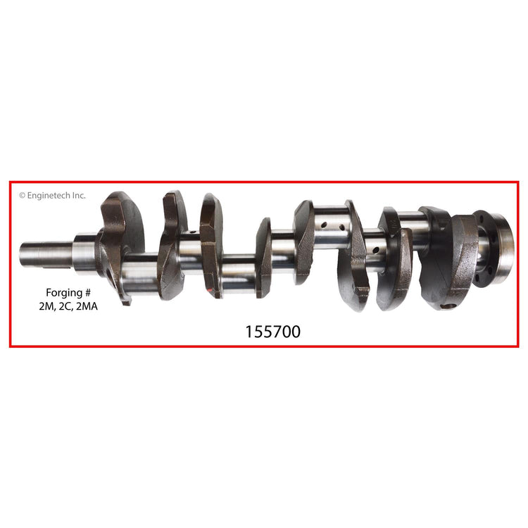 Enginetech Remanufactured Engine Crankshaft Kit with Main and Rod Bearings for Ford Custom and F-100 (Part #155700)